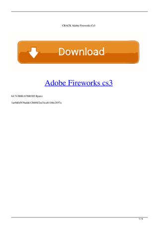adobe fireworks cs6 tutorial pdf download